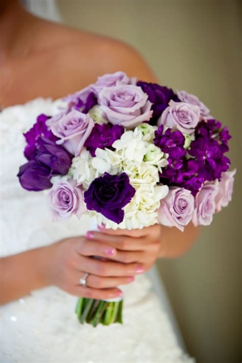 Purple Wedding - Bouquets In Purple #2107634 - Weddbook