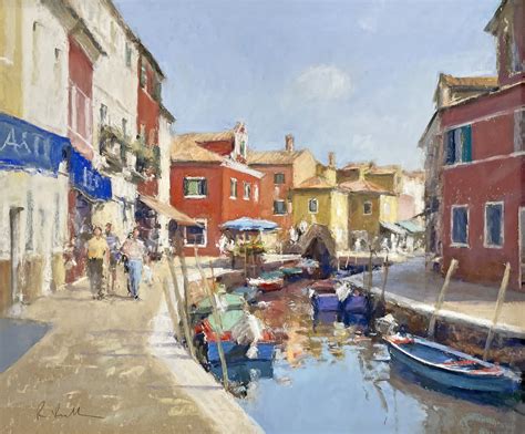 Bob Richardson Paintings For Sale Burano I Carnes Fine Art