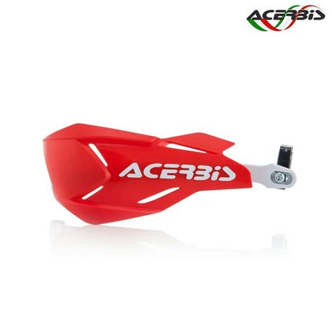 Coppia Paramani Acerbis X Factory Rosso Hm Cre Fx T For Honda