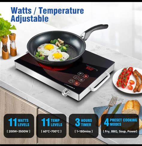 German Ancher Plus Electric Stove W Ceramic Cooker Stove Hot Plate Induction Plate Specially