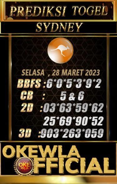 PREDIKSI SYDNEY HARI SENIN 28 MARET 2023 OKEWLA OFFICIAL BOCORAN