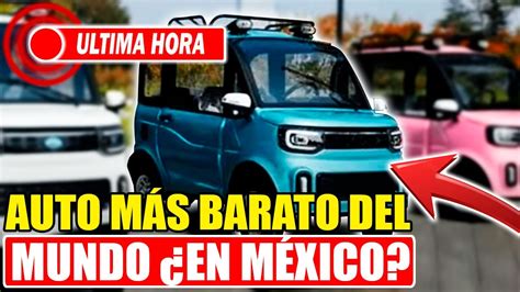 Autos El Ctricos Chinos De Mil Pesitos Se Pueden Vender