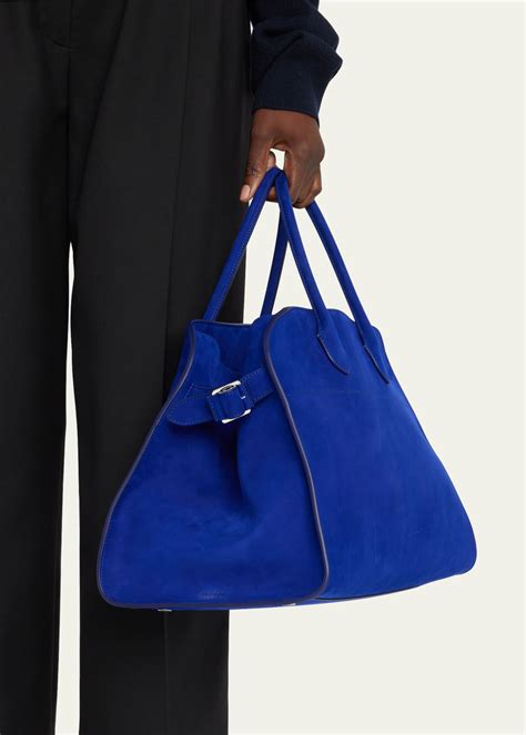 The Row Margaux 15 Tote Bag In Suede Bergdorf Goodman