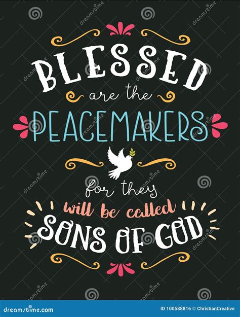 Beatitudes Peacemakers Plain Text Rose Royalty Free Stock Image