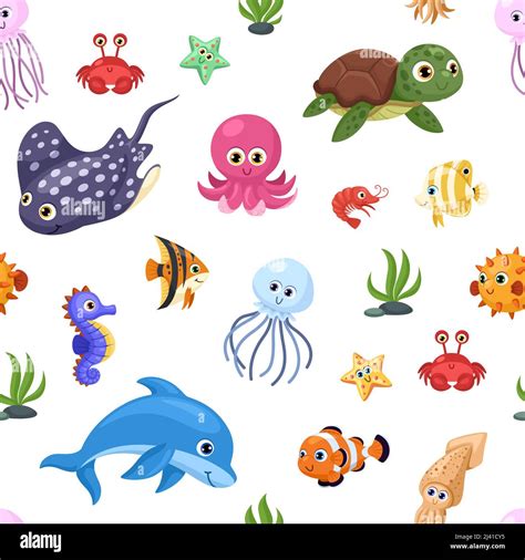 Cartoon ocean hi-res stock photography and images - Alamy