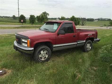 1992 Gmc Sierra Regular Cab Short Bed Stepside 4x4