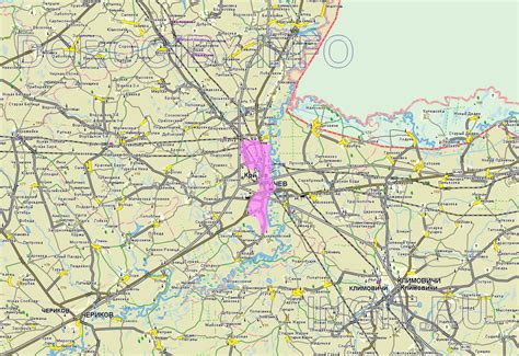 Карта краснополье могилевской области