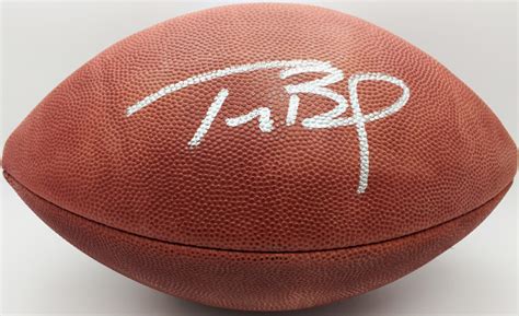 Lot Detail Tom Brady Signed Official Super Bowl XXXVI NFL Football