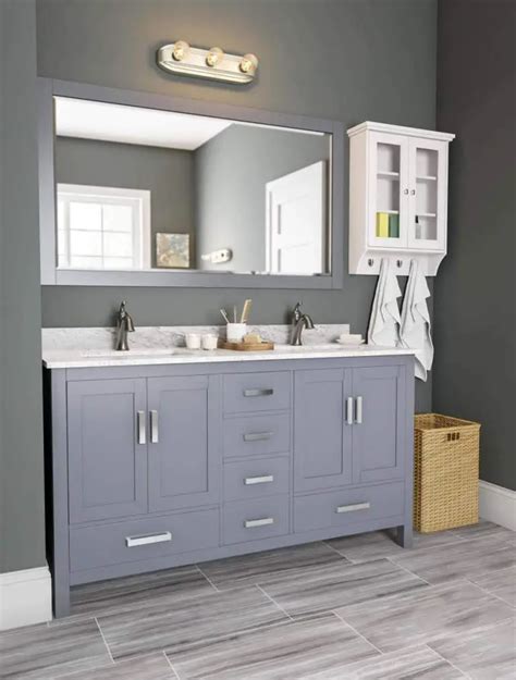 Unveiling The Nuances Of White And Gray Vanity A Comprehensive Guide