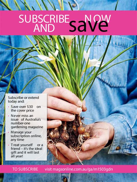 Gardening Subs Dps Mar Abc Gardening Australia Magazine