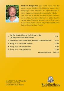 Buddha Haus Shop Anleitungen Zur Meditationen Body Scan