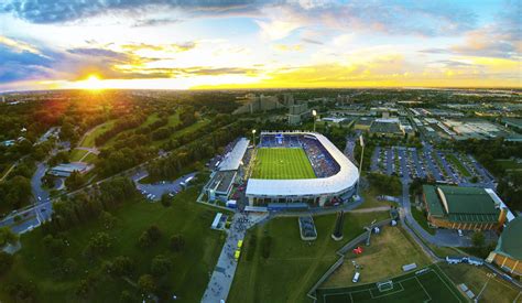 stade saputo montreal - Drone Photography