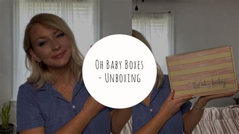 Oh Baby Boxes Unboxing Review GENDER REVEAL Ddotts Blog YouTube