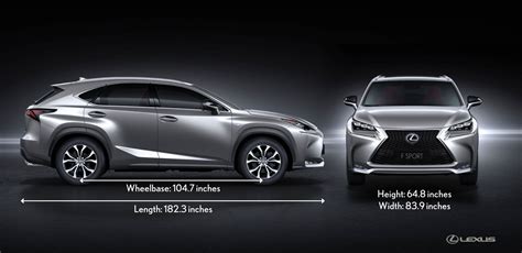 Lexus NX Measurements