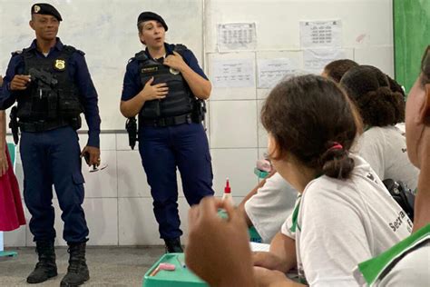 Ronda Escolar Da Guarda Municipal Promove A Segurança Dentro E Fora Das