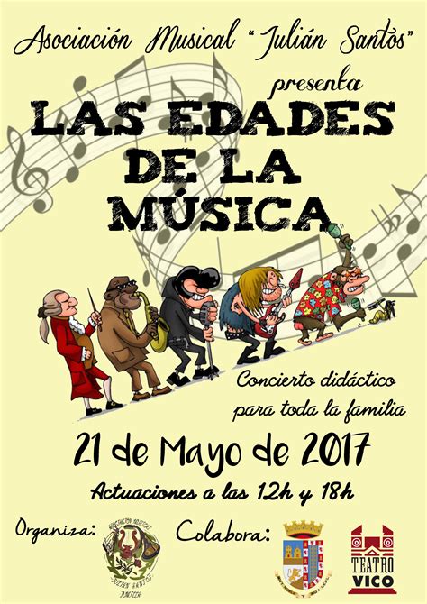 La Asociación Julián Santos presentará las Edades de la Música