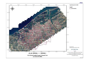 Meulaboh Aceh Barat Pre And Post Tsunami Satelite Imagery Katalog