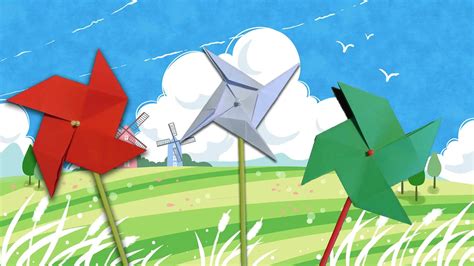 How To Make A Paper Windmill Step By Step