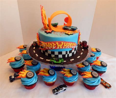 Bolo Hot Wheels De Ideias Eletrizantes Para Sua Festa Bolo