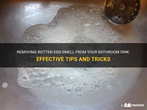 Removing Rotten Egg Smell From Your Bathroom Sink Effective Tips And