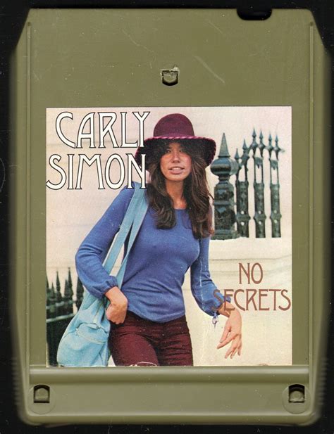 Carly Simon - No Secrets 1972 ELEKTRA A7 8-track tape