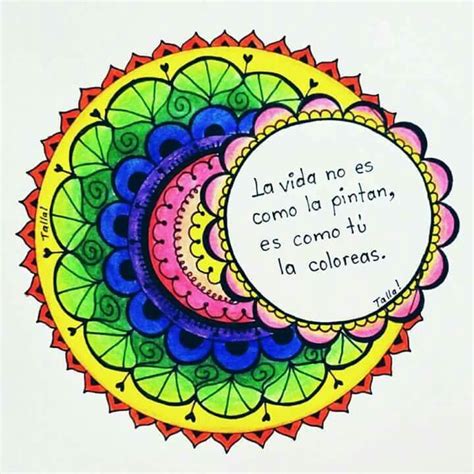 Pin En Frases Positivas Frases Mandalas Imagenes De Mandalas