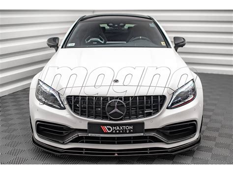 Mercedes C Class W205 C63 Amg Facelift M Style Front Bumper Extension