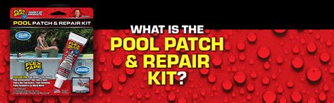 Flex Seal Pool Patch Repair Kit For Fixing Leaks In Above Ground