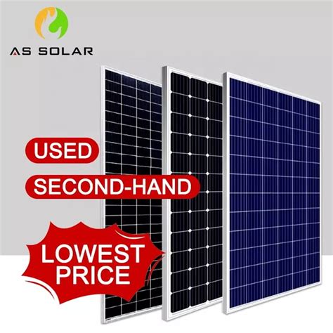 Second Hand Solar Panel Polycrystalline Watt Solar Panel Used Panel