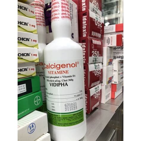 Hỗn Dịch Uống Calcigenol 360ml Shopee Việt Nam