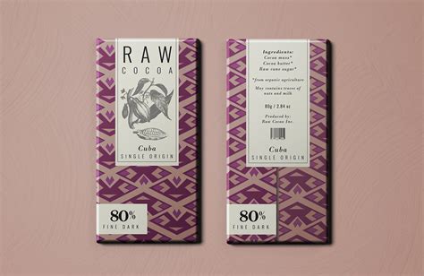 Chocolate bar wrapper | packaging | Behance