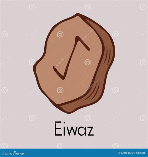 Rune Eiwaz Scandinavian Runes Runes Senior Futarka Magic Religious