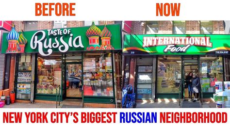 Walking New York Citys Biggest Russian Soviet Neighborhood Brighton