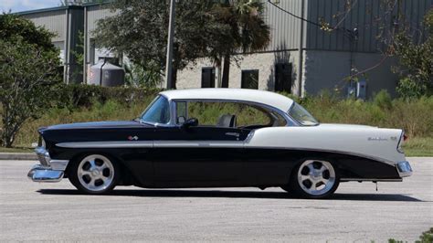 1956 Chevrolet Bel Air Resto Mod For Sale At Auction Mecum Auctions