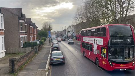 London Bus Ride Route Lewisham Center To Crystal Palace Parade