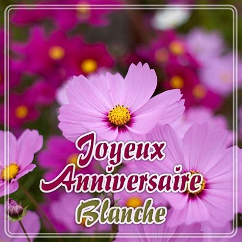 Joyeux Anniversaire Blanche Feliciter Su