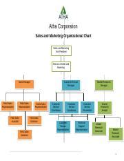 BUS FP3011 MorrisonAriel Assessment2 1 Sales And Marketing Org Chart