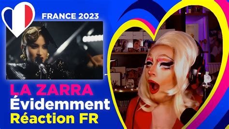 La Zarra Videmment France Eurovision Drag Queen R Action