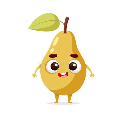 Pear Kawaii Stock Illustrations Pear Kawaii Stock Illustrations