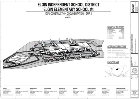 New Elementary School #4 (Bid Package 2) - Elgin ISD (Subbid) - Virtual ...