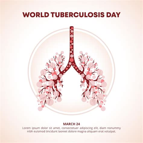 Arri Re Plan De La Journ E Mondiale De La Tuberculose Avec Une