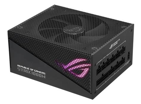 ROG Strix 1000W Gold Aura Edition Power Supply Units ROG Global