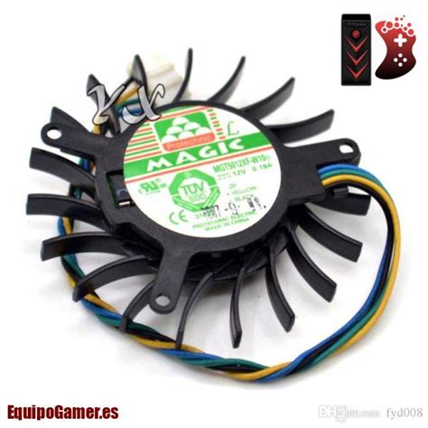 Catálogo de los ventiladores para tarjeta gráfica con mejor calidad precio