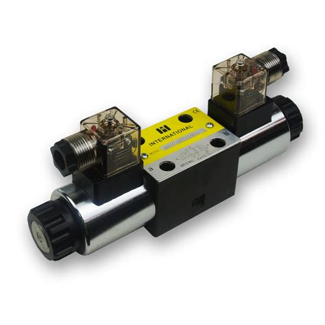 Cetop Directional Control Valve Solenoid Operated Dual Coil