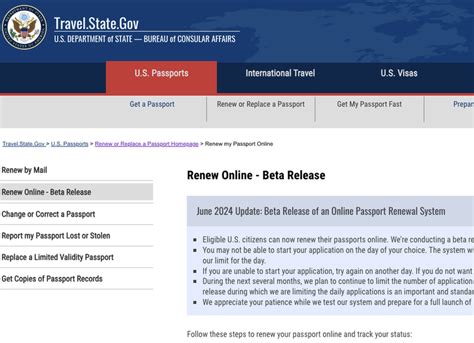 Ya Puedes Renovar Tu Pasaporte Estadounidense Por Internet