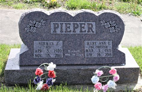 Mary Ann Elisabeth Prinster Pieper 1921 2016 Find A Grave Memorial