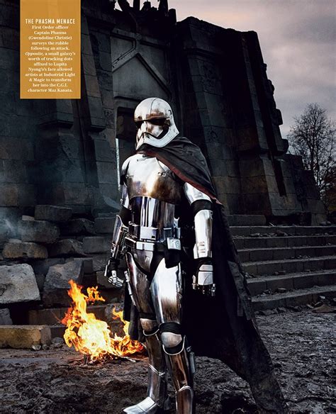 Game of Thrones' Gwendoline Christie Revealed as Star Wars' Chrome ...