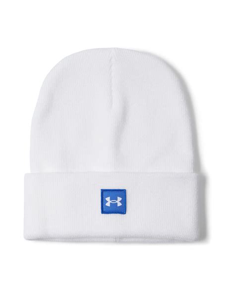 Under Armour Adult Halftime Cuff Beanie White Or Pink 878 Free Shipping