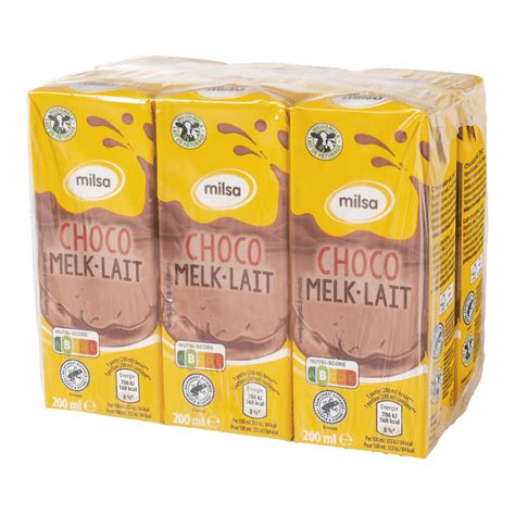 MILSA Halfvolle chocolademelk 6 st kopen bij ALDI België