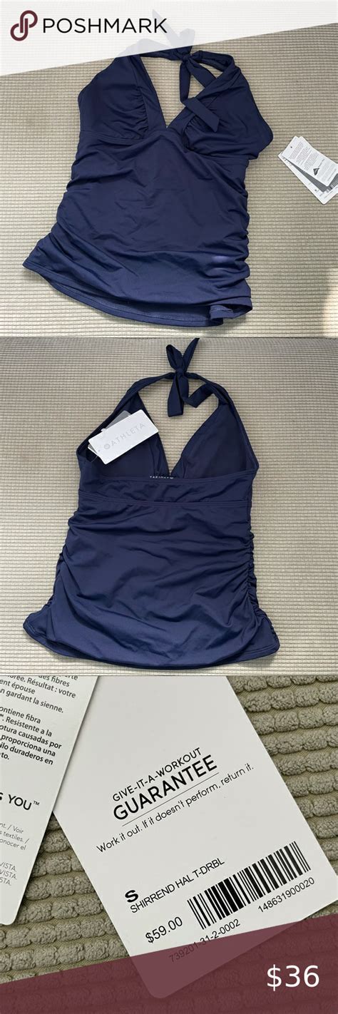 Athleta Shirrendipity Swim Halter Tankini Halter Tankini Tankini Swim